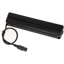 LED darbo žibintų juosta, 120 W, 10080 lm, stačiakampė, 12/24 V, balta/oranžinė, 357 x 70 x 67 mm „Deutsch“ kištukas, Combo, tie