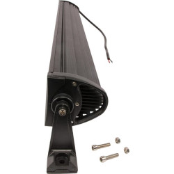 LED darbo šviesos juosta, 180 W, 15300 lm, stačiakampė, 12/24 V, balta, 810,6 x 79,5 mm, kabelis, komplektas, 60 LED, Kramp LA10