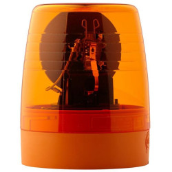 Halogeninis besisukantis švyturėlis, 24 V, korpusas: geltonas, prisukamas, Ø 147 mm x 190,5 mm, „JuniorPlus“ iš „Hella“ 2RL00896