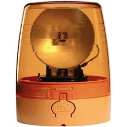 Halogeninis besisukantis švyturėlis, 24 V, korpusas: geltonas, prisukamas, Ø 147 mm x 190,5 mm, „JuniorPlus“ iš „Hella“ 2RL00896