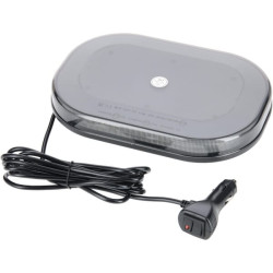 LED šviesos juosta, 90 W, 12–24 V, gintaro spalvos, magnetinė, 248 x 171 x 55 mm, 30 LED, Kramp LA20007