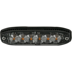 Mirksintis įspėjamasis šviesos diodas, geltonas, 6 šviesos diodai TA2 LA20076TA2