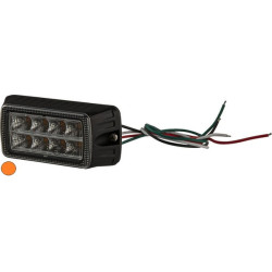 Įspėjamasis LED žibintas, geltonas, Kramp LA20064