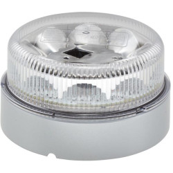 Mirksintis LED švyturėlis, 10 W, apvalus, 12/24 V, skaidrus/geltonas, tvirtinamas varžtais, Ø 149 mm x 88 mm, 10 LED, Hella 2XD0