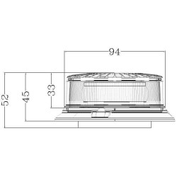 Švyturėlio LED LP magnetas LA20082