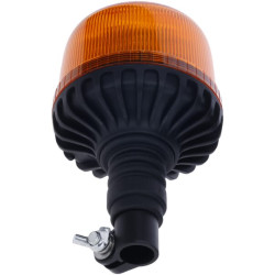 LED švyturėlis, 20 W, 12–24 V, geltonas, lanksčiai tvirtinamas prie stulpo, Ø 126 mm x 201 mm LA20090