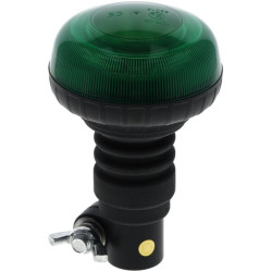 Švyturėlis LED, žemo profilio, 15 W, 12–24 V, žalias, tvirtinamas prie stulpo, Ø 86 mm x 138 mm LA20092G