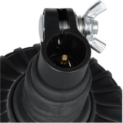 Švyturėlis LED, žemo profilio, 15 W, 12–24 V, žalias, tvirtinamas prie stulpo, Ø 86 mm x 138 mm LA20092G