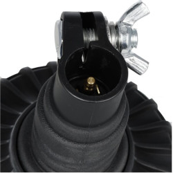 Švyturėlis LED, žemo profilio, 17 W, 12–24 V, žalias, tvirtinamas prie stulpo, Ø 115 mm x 179 mm LA20028G