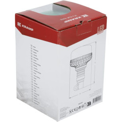 Švyturėlis LED, žemo profilio, 17 W, 12–24 V, žalias, tvirtinamas prie stulpo, Ø 115 mm x 179 mm LA20028G