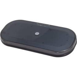 LED šviesos juosta, 126 W, 12–24 V, gintaro spalvos, tvirtinama varžtais, 365 x 173 x 36 mm, 42 LED, Kramp LA20019