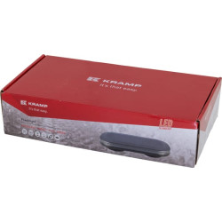 LED šviesos juosta, 126 W, 12–24 V, gintaro spalvos, tvirtinama varžtais, 365 x 173 x 36 mm, 42 LED, Kramp LA20019