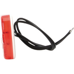 LED gabaritinis žibintas, stačiakampis, 12-24V, 105,4x45x11,8mm, Kramp LA30108