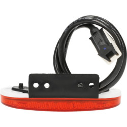 Gabaritinis žibintas LED, stačiakampis, 12-24V, 114x40x25mm, Jaeger, Kramp LA30117