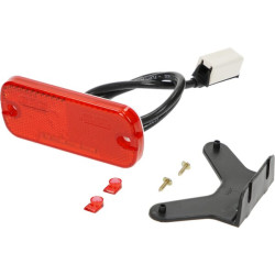 Gabaritinis žibintas LED, stačiakampis, 12-24V, 105,4x45x11,8mm, Jaeger, Kramp LA30103