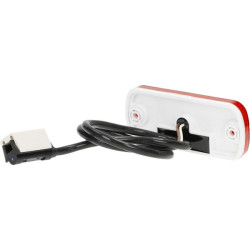 Gabaritinis žibintas LED, stačiakampis, 12-24V, 105,4x45x11,8mm, Jaeger, Kramp LA30103