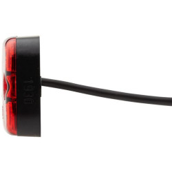 Gabaritinis žibintas LED, raudonas, Ø 5 mm, Hella 2TM345600307