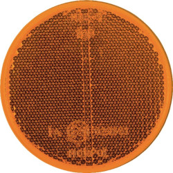 Atšvaitas, gintaro spalvos, apvalus LA75023