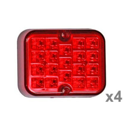 LED rūko žibintai 12v (x4) VLC6132