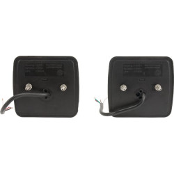 Galinis žibintas LED, stačiakampis, 12/24V, 98,8x106,5x35mm, gopart LA99195