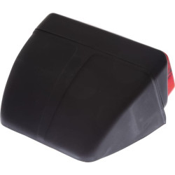 Galinis žibintas dešinysis, stačiakampis, raudonas/gintarinis, prisukamas, 160x AMP kištukas, Cobo 02269000