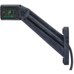 Gabaritinis žibintas RH LED, 1,50 W, 24/12 V, prisukamas, 178 x 164 mm, greito sujungimo, 4 LED, Hella 2XS011744081