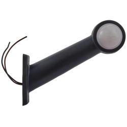 Gabaritinis žibintas 12V, raudonas/baltas, tvirtinamas varžtais, Hella 2XS955232001