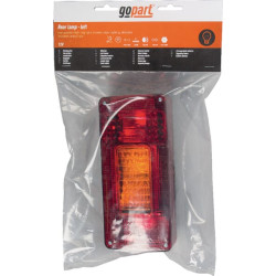 Galinis žibintas LH 5/21W, stačiakampis, 12/24V, baltas/oranžinis/raudonas, 218x54,5x100mm, gopart LA45015