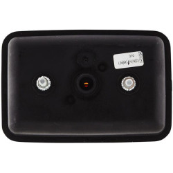 Galinis žibintas stačiakampis, 12V, raudonas/oranžinis, tvirtinamas varžtais, 120x55x80mm, Hella 2SD997131051