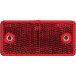 Reflektorius, raudonas, stačiakampis LA75003