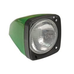 Halogeninis priekinis žibintas, kairysis kvadratinis, skaidrus, tvirtinamas varžtais, „Vapormatic VPM3278“