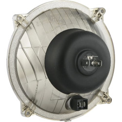 Halogeninis žibintas, apvalus, 12/24V, 139x139mm, Kramp LA80151