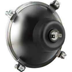 Priekinis žibintas apvalus, 12/24V, 123x123mm, Kramp LA80154