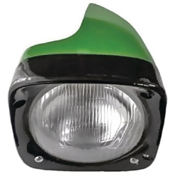 Halogeninis priekinis žibintas, kairysis kvadratinis, skaidrus, tvirtinamas varžtais, „Vapormatic VPM3276“