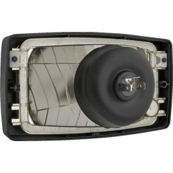 Halogeninis priekinis žibintas, stačiakampis, 12/24V, 184x102mm, Kramp LA80157