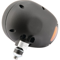 Apvalus priekinis žibintas, dešinysis, skaidrus/gintarinis, prisukamas, Ø 180 mm „Deutsch“ kištukas, „Cobo 0509180000“