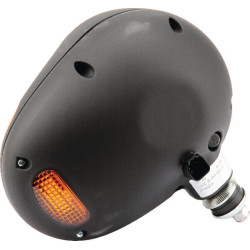 Apvalus priekinis žibintas, kairysis, skaidrus/gintarinis, prisukamas, Ø 180 mm „Deutsch“ kištukas, „Cobo 0509190000“