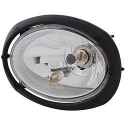 Halogeninis žibintas, apvalus, 12V, prisukamas, 207x126x147 mm, Hella 1AB996157081