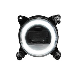 LED žibintas, 25/5W, apvalus, 10-30V, Ø90mm, tolimosios šviesos, gabaritiniai žibintai, H9 jungtis, Kramp LA80090