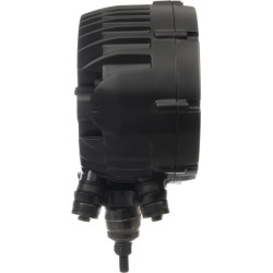 Priekinis LED žibintas, kairysis ovalus, 12/24V, skaidrus, tvirtinamas varžtais, 233x110x193 mm, „Deutsch“ 6 kontaktų, dvigubas 