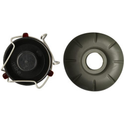 Priekinis žibintas apvalus, 12V, skaidrus, Ø 180mm, Hella 1A3003370041