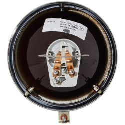 Halogeninis žibintas, apvalus, 12 V, baltas, korpusas: sidabrinis, Ø 148 mm, Hella 1S3001442001