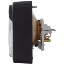 Halogeninis priekinis žibintas, stačiakampis, 12/24V, skaidrus, Hella 1TA122718001