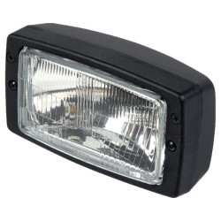 Priekinis žibintas stačiakampis, skaidrus, prisukamas, Wesem 1400661102