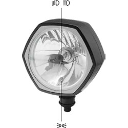 Halogeninis priekinis žibintas, šešiakampis, 12 V, 177 x 120 x 166 mm, Cobo 1084939
