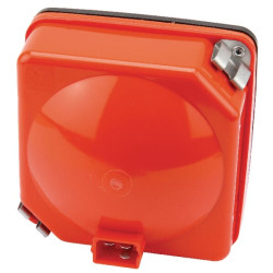 Priekinis žibintas, kvadratinis, oranžinis, 140x81x81mm, Cobo 05103000