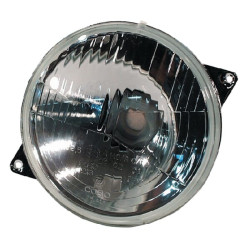 Priekinio žibinto įdėklas halogeninis, apvalus, skaidrus, Cobo 05439110