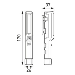 USB rašiklio lemputė UPL150 2XM357300101