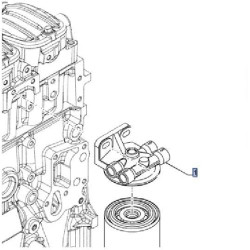 Kuro filtro laikiklis 504287008FPT