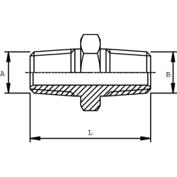 Adapteris NPT 1/4-1/2 VNN0804